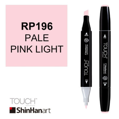 ShinHan Lihová fixa Touch Twin Marker RP196 Pale Pink Light
