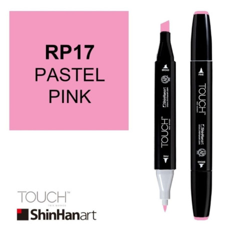 ShinHan Lihová fixa Touch oboustranná RP17 Pastel Pink