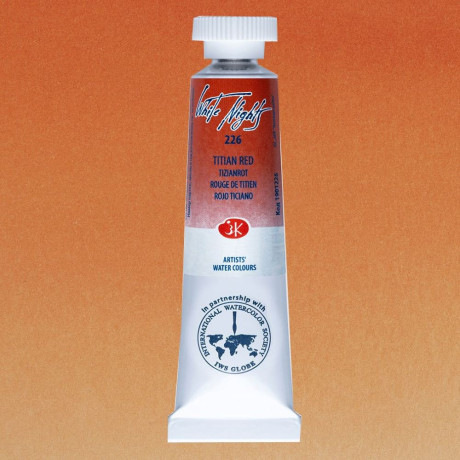 White Nights Akvarelová barva Titian red 226 tuba 10 ml