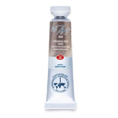 White Nights Akvarelová barva Granulující 10 ml Chromium Iron Oxide 838 Neva Palette