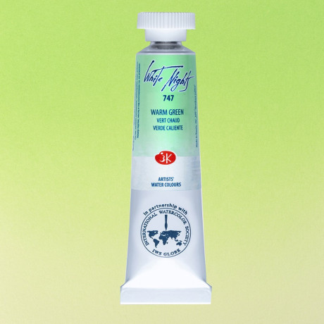 Nevskaya Palitra Akvarelová barva White Nights tuba 10ml Warm Green 747