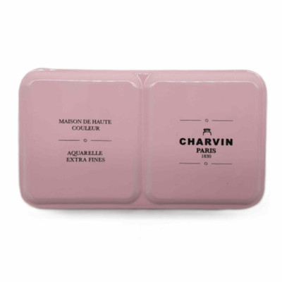 Charvin Paris Akvarelové barvy Extra Fine růžový box 12x1,5 ml - obal