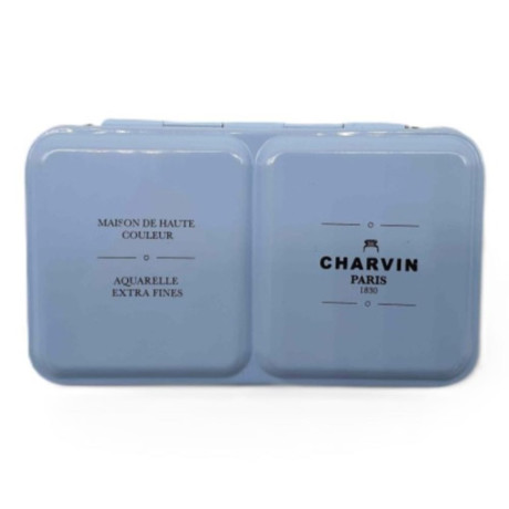 Charvin Paris Akvarelové barvy Extra Fine 12 Ks Royal Blue box Obal