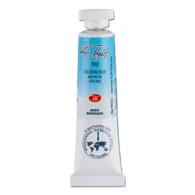 White Nights Akvarelová barva v tubě 10 ml Celestial Blue 512  Nevskaya Palitra