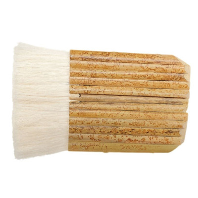 Štětec  Hake Široký plochý přírodní koza flétna velikost 12