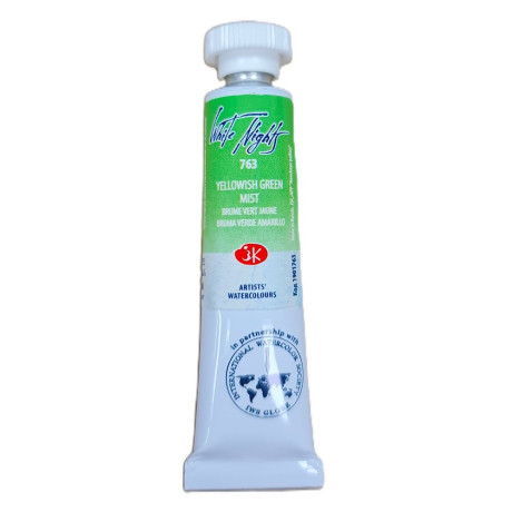 White Nights Akvarelová barva 10 ml Yellowish Green Mist 763
