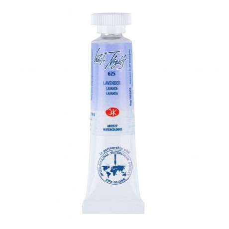 White Nights Akvarelová barva v tubě 10 ml Lavender 625 Nevskaya Palitra