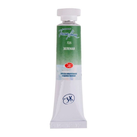 White Nights Akvarelová barva v tubě 10 ml Green 725 Nevskaya Palitra