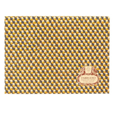 Akvarelový blok Fabriano per Artisti 300g/m² 20 listů 25x36 cm 50% bavlna Cold Press