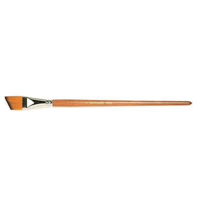 Renesans Štětec plochý zkosený 1001A/6 Dlouhá rukojeť