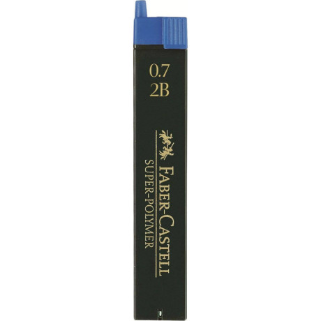 Faber Castell Tuhy do mikrotužky 2B 60 mm 0.7 mm 12 kusů