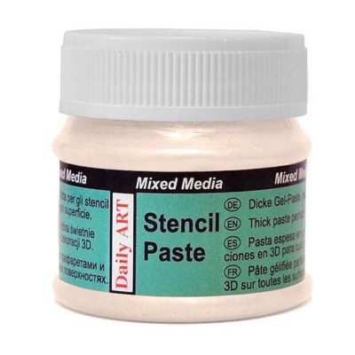 Daily ART Stencil paste CREAM PEARL 50 ML