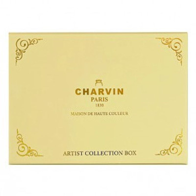 Charvin Paris Akvarelové barvy Extra Fine 12 ks Krémový box Pastel odstíny sada