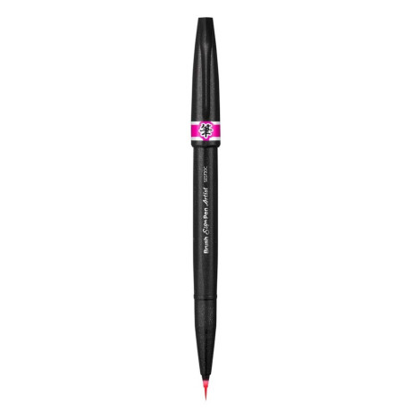 Pentel Brush Sign Pen Artist Pink