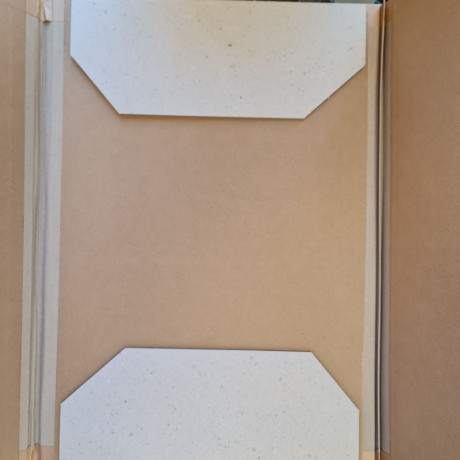 Teta Běta Desky na výkresy A2 s chlopněmi Kraft