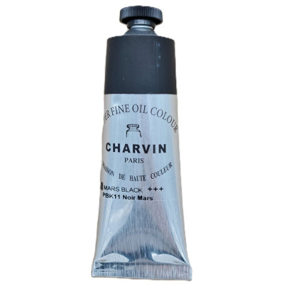Charvin Olejová barva Super Fine Mars Black 60ml