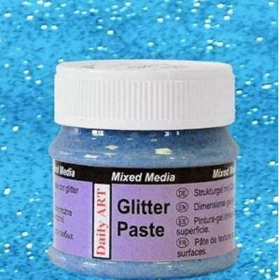 Daily ART Glitrová pasta modrá 50 ml - S originální etiketou - Již není k dispozici