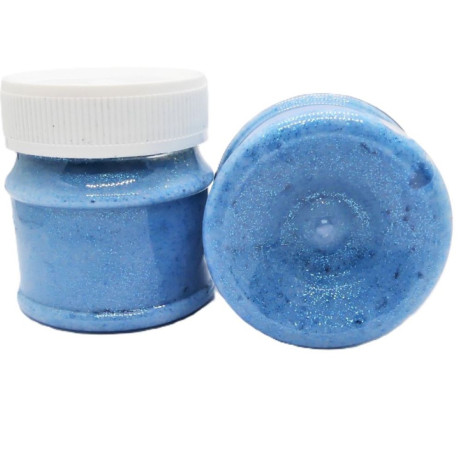 Daily ART Glitrová pasta modrá 50 ml - Bez originální etikety
