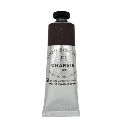 Charvin Paris Olejová barva Super Fine Van Dyck Brown 60ml