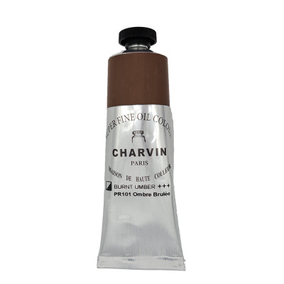 Charvin Paris Olejová barva Super Fine Burnt Umber 60 ml