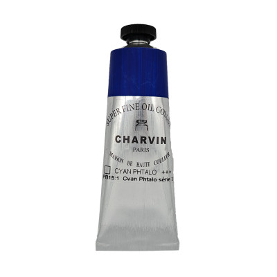 Charvin Paris Olejová barva Super Fine Phtalo Cyan 60ml