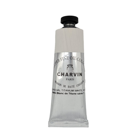 Charvin Paris Olejová barva Super Fine Titanium White 60ml