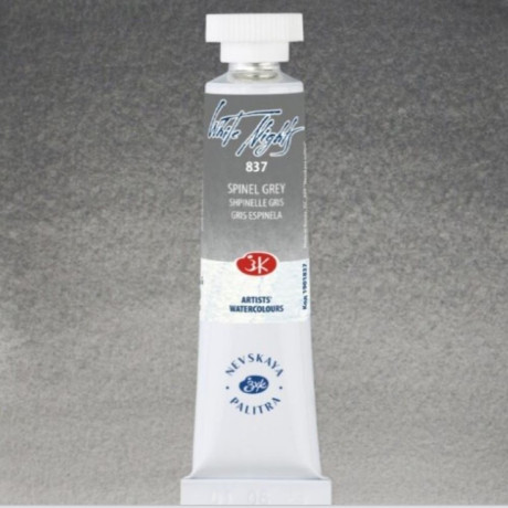 White Nights Akvarelová barva 10 ml Spinel Grey 837