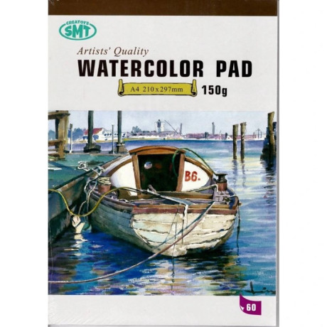 Nassau SMT Akvarelový blok A4 Watercolor Pad 60 listů 150g