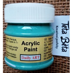 Akrylová barva tyrkysová 50 ml Daily ART