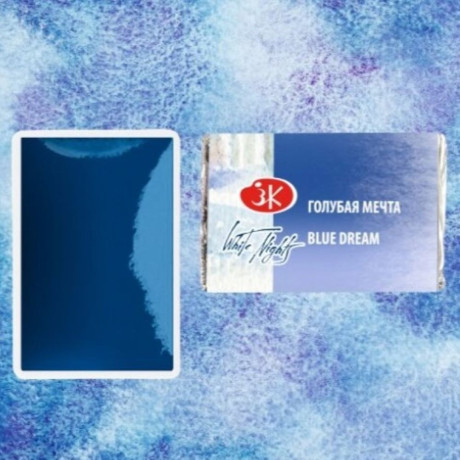 White Nights Akvarelová barva 2,5ml Blue Dream 570 pánvička