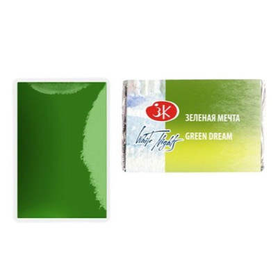 White Nights Akvarelová barva 2,5ml Green Dream 777 pánvička St. Petersburg