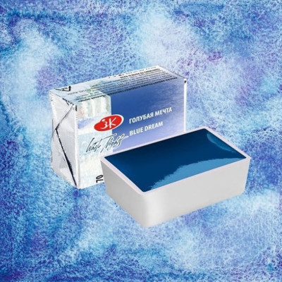 White Nights Akvarelová barva 2,5ml Blue Dream 570 pánvička