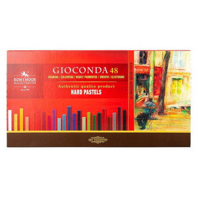 Koh-I-Noor Tvrdé olejové pastely Gioconda 48 ks 8116/48 sada