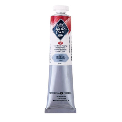 Tempera mistrovská Kadmium purpurové 46 ml Nevskaya Palitra 306