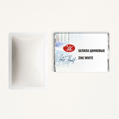 White Nights Akvarelová barva 2,5 ml Zinc White 100