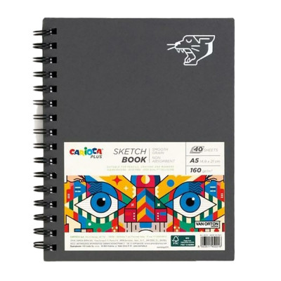 Carioca skicák A4 kroužková vazba 160g/m²
