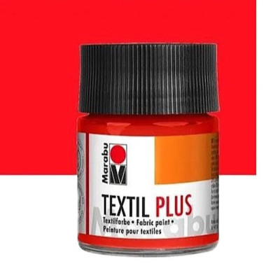 Marabu Barva na textil Textil Plus Rumělková 50 ml