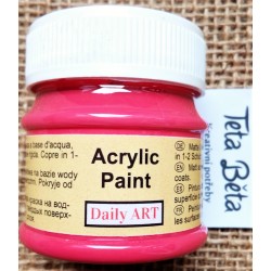 Akrylová barva matná, amarantová, 50 ml