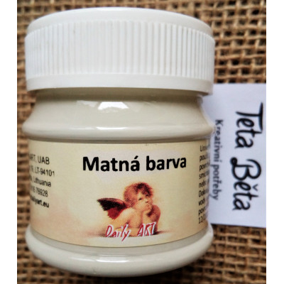 Akrylová barva šedá teplá 50 ml Daily ART