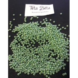Rokajl Preciosa 2,3 mm, Zelené perleťové 10g