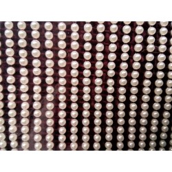 Samolepící perličky krémové, 0,4 cm, 1404 kusů na archu