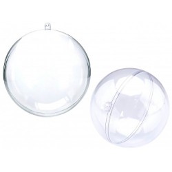 Plastová koule dvoudílná, 8 cm, Meyco