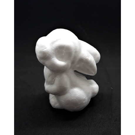 Polystyrenový králík, 6,5 x 5 cm