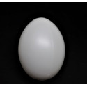 Plastové vajíčko, výška 60  x 45 mm