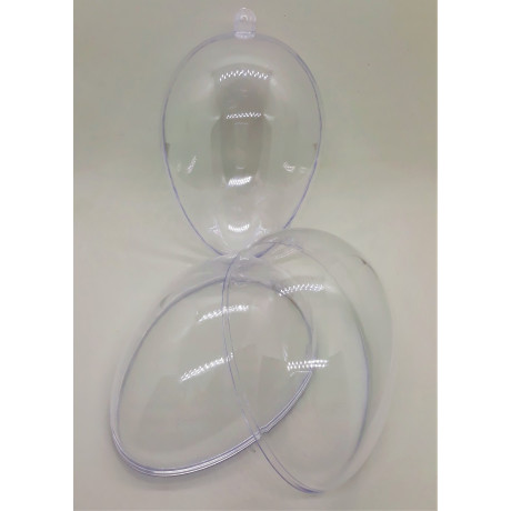 Vajíčko, plastové, dvoudílné, 10 cm výška