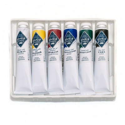Mistrovské olejové barvy z řady Master Class 6x 46 ml Nevskaya Palitra