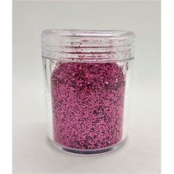 Glitter powder, pink třpytivá, 25 ml