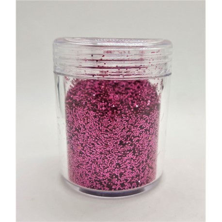 Glitter powder, pink třpytivá, 25 ml