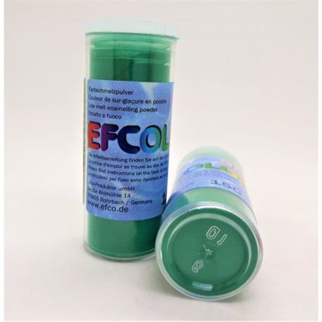 Smaltovací prášek tmavě zelený Efco 10 ml