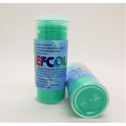 Smaltovací prášek průhledný zelený Efco 10 ml